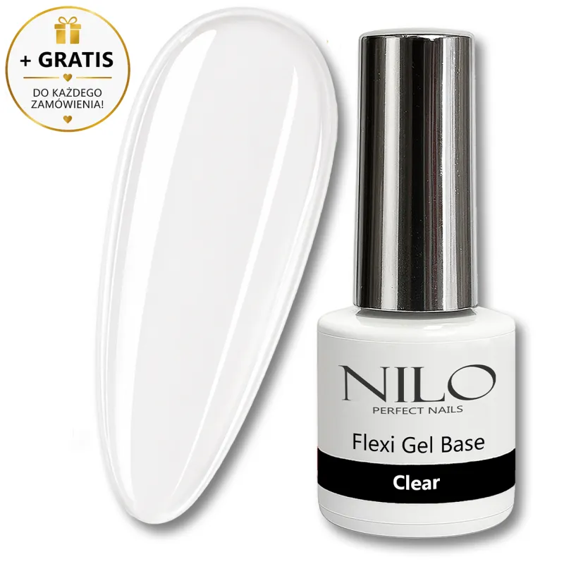 Baza hybrydowa Flexi Base Clear 10ml NILO Perfect Nails